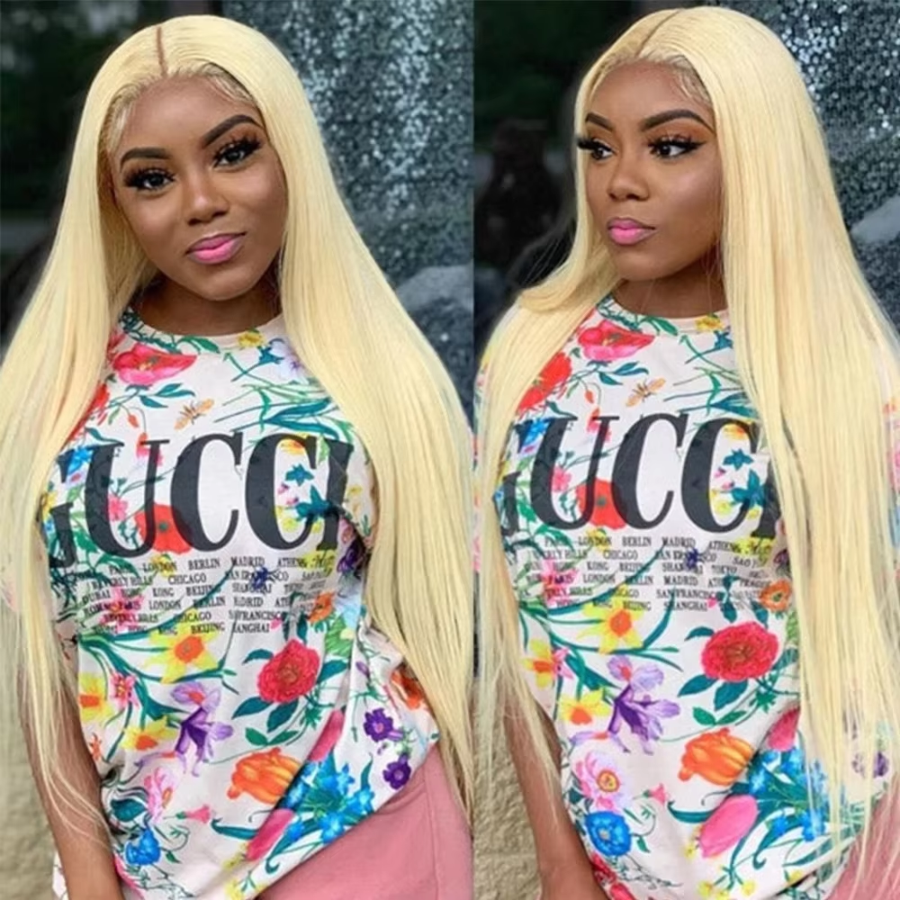 613 Lace Frontal Wig 13X6 Blonde Lace Front Wig 13X4 Bone Straight Lace Front Wigs Human Hair Lace Wig 13X6 Human Hair Wig - Image 8