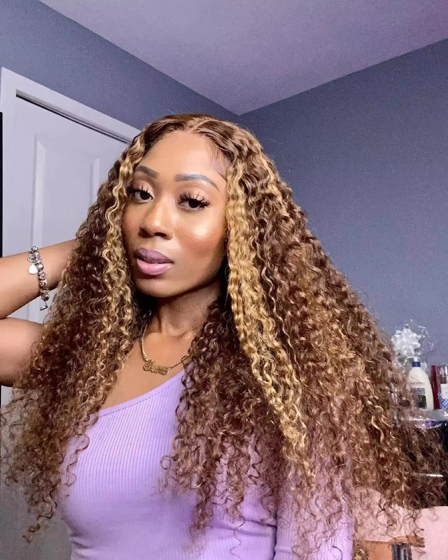 613 Honey Blonde Body Wave 13x6 Lace Front Wig 13x4 Transparent Lace Frontal Wigs Brazilian 4x4 Colored Human Hair Wig For Women - Image 6