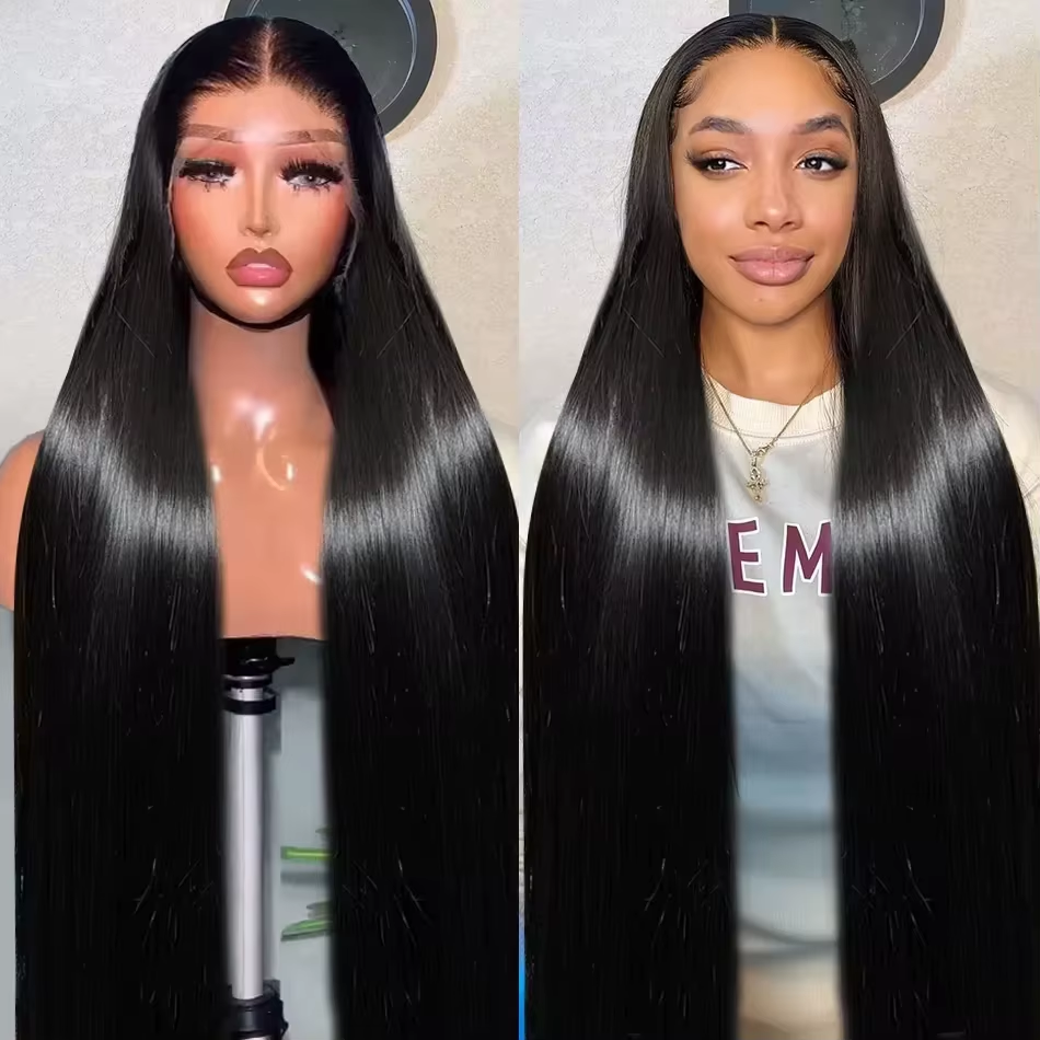 200 Density Brazilian Ready To Wear 4x6 Glueless Wig For Women Remy Pre Plucked 360 Full Lace Frontal Wigs Human Hair on sale - Image 6