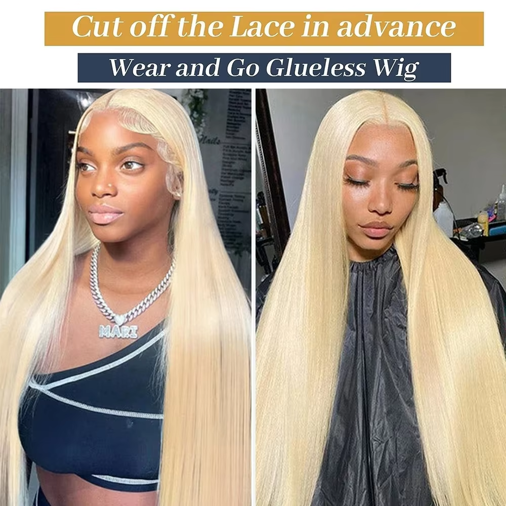 613 Blonde 13×6 Lace Frontal Wigs 13×4 Straight Human Hair Transparent Brazilian Remy Lace Frontal Wigs 4×4 Closure Wig