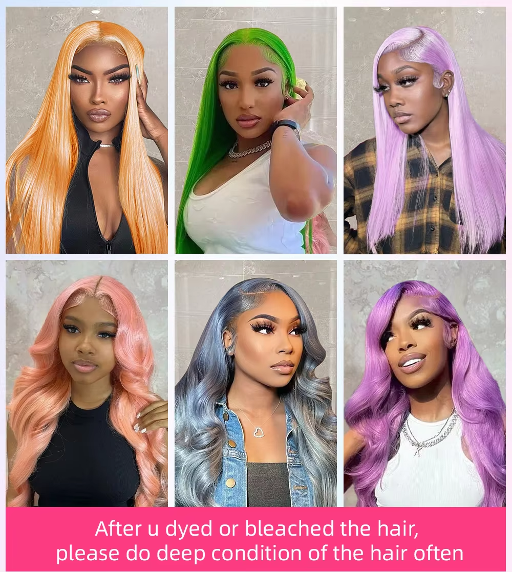 613 Blonde Straight 13x6 HD Lace Front Wigs transparent Brazilian Preplucked Baby Human Hair 13×4 HD Lace Frontal Wigs For Women - Image 3