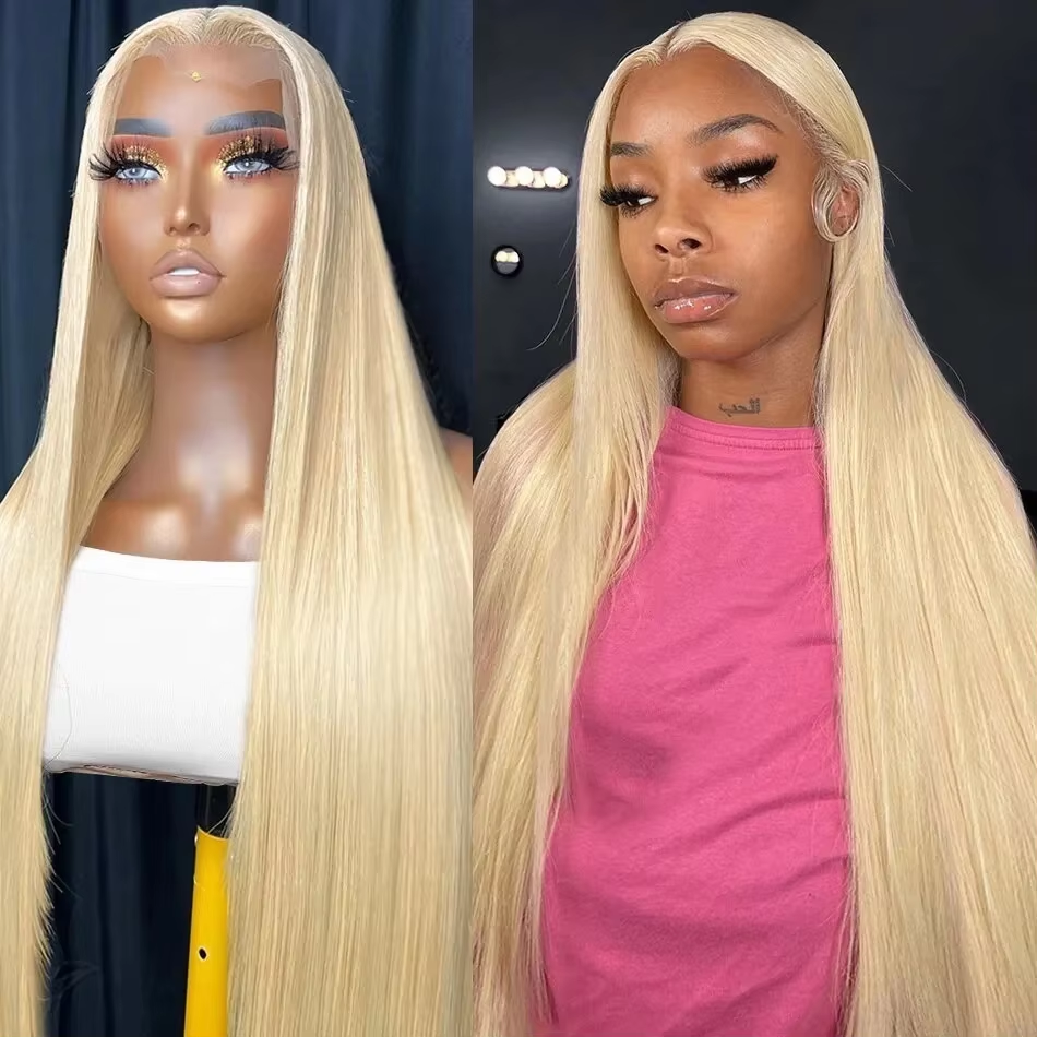613 Lace Frontal Wig 13X6 Blonde Lace Front Wig 13X4 Bone Straight Lace Front Wigs Human Hair Lace Wig 13X6 Human Hair Wig