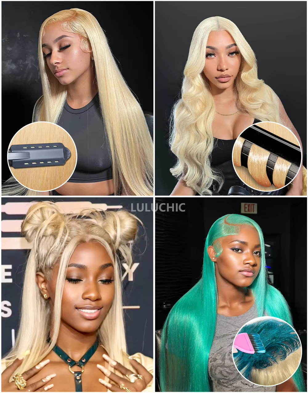 613 Blonde Straight 13x6 HD Lace Front Wigs transparent Brazilian Preplucked Baby Human Hair 13×4 HD Lace Frontal Wigs For Women - Image 7
